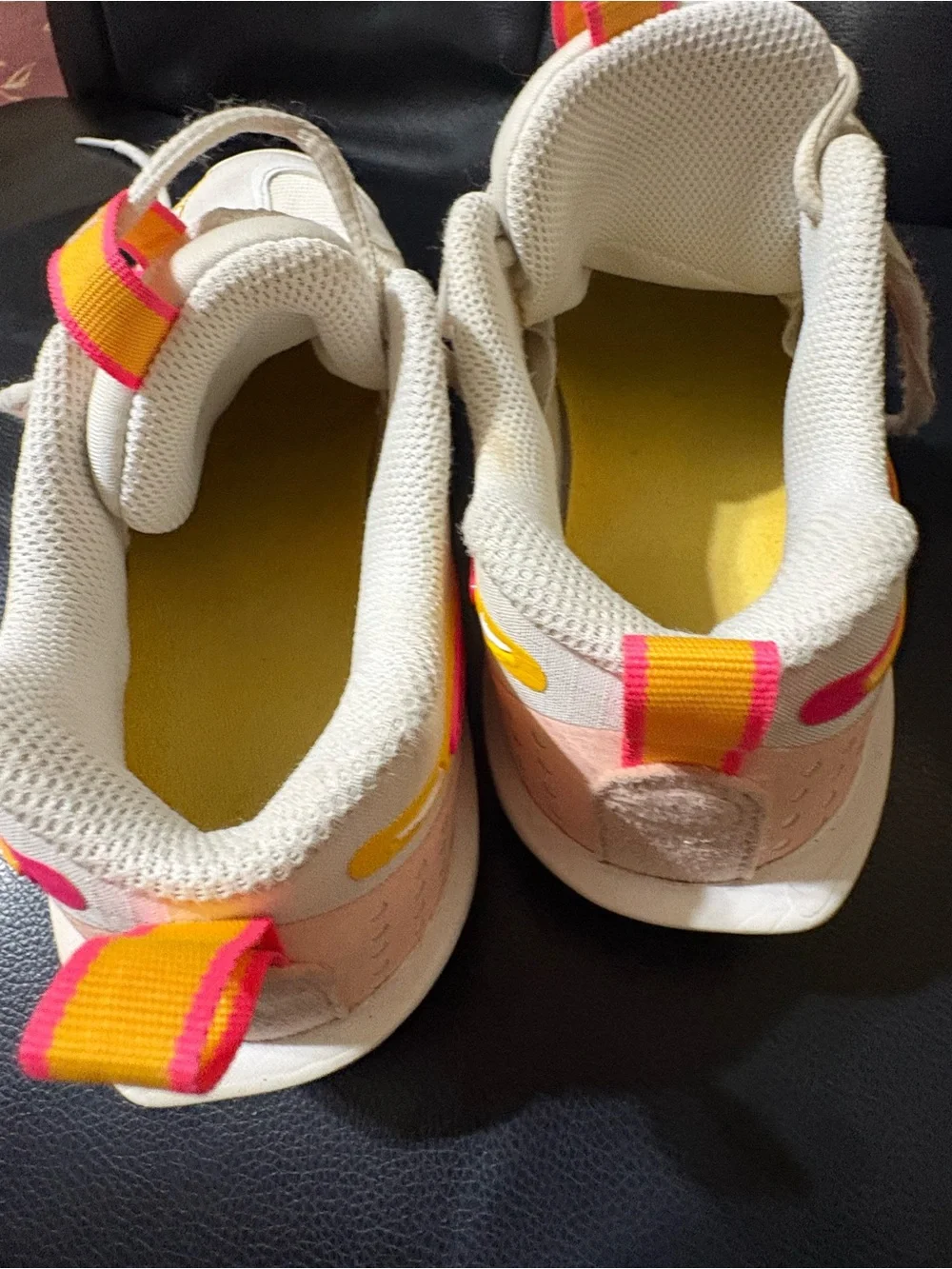 Nike GT 03 sneaker shoes  Pink & Yellow sneakers for girls/women’s size 6.5Y